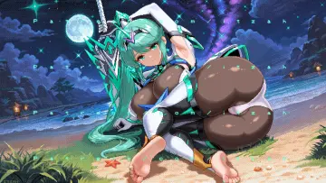 Pneuma (Xenoblade) rule 34