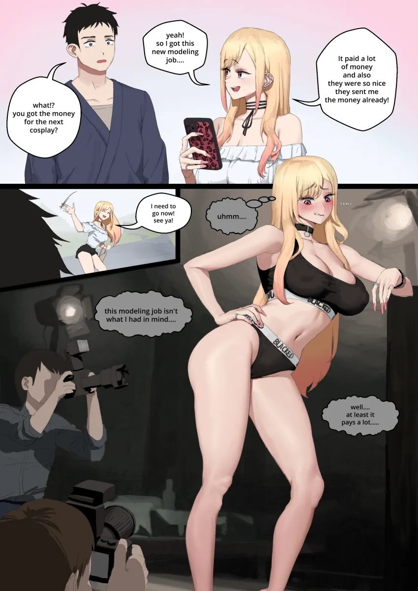 Kitagawa Marin, Gojou Wakana by Wjs07