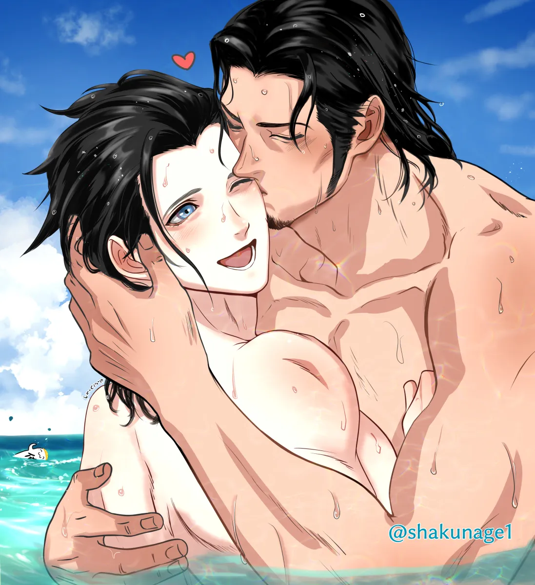 Zack Fair, Angeal Hewley by Shakunage1
