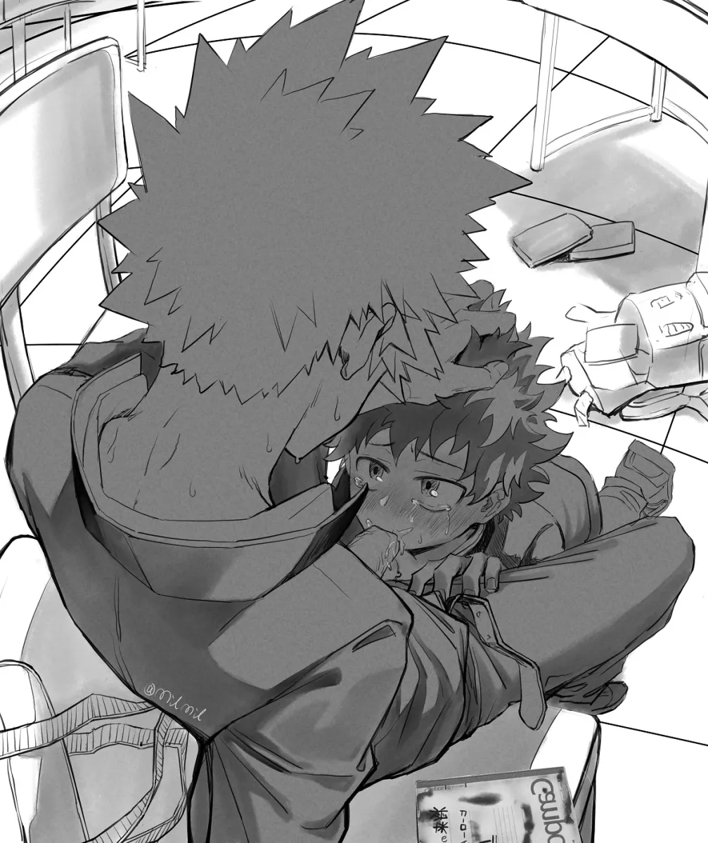 Midoriya Izuku, Bakugou Katsuki by Milmil (Wa Ten'nendesu)