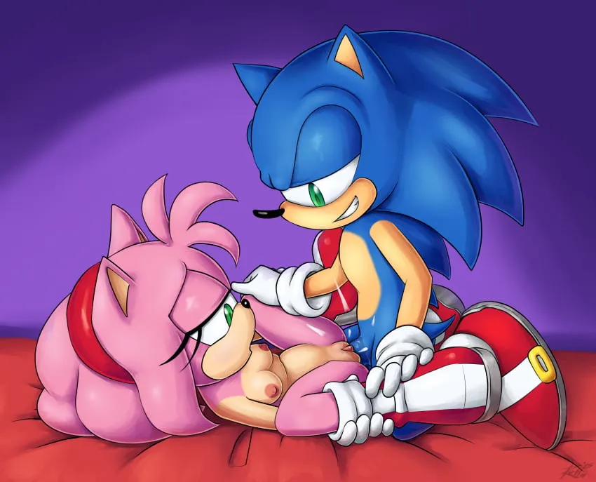 Sonic The Hedgehog, Amy Rose by Revtilian
