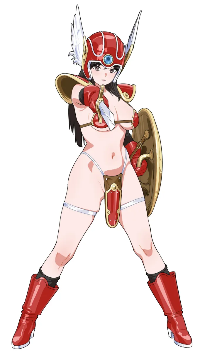 Warrior (Dq3), Warrior (Female) (Dq3) by Saitama (Antitankromeo)