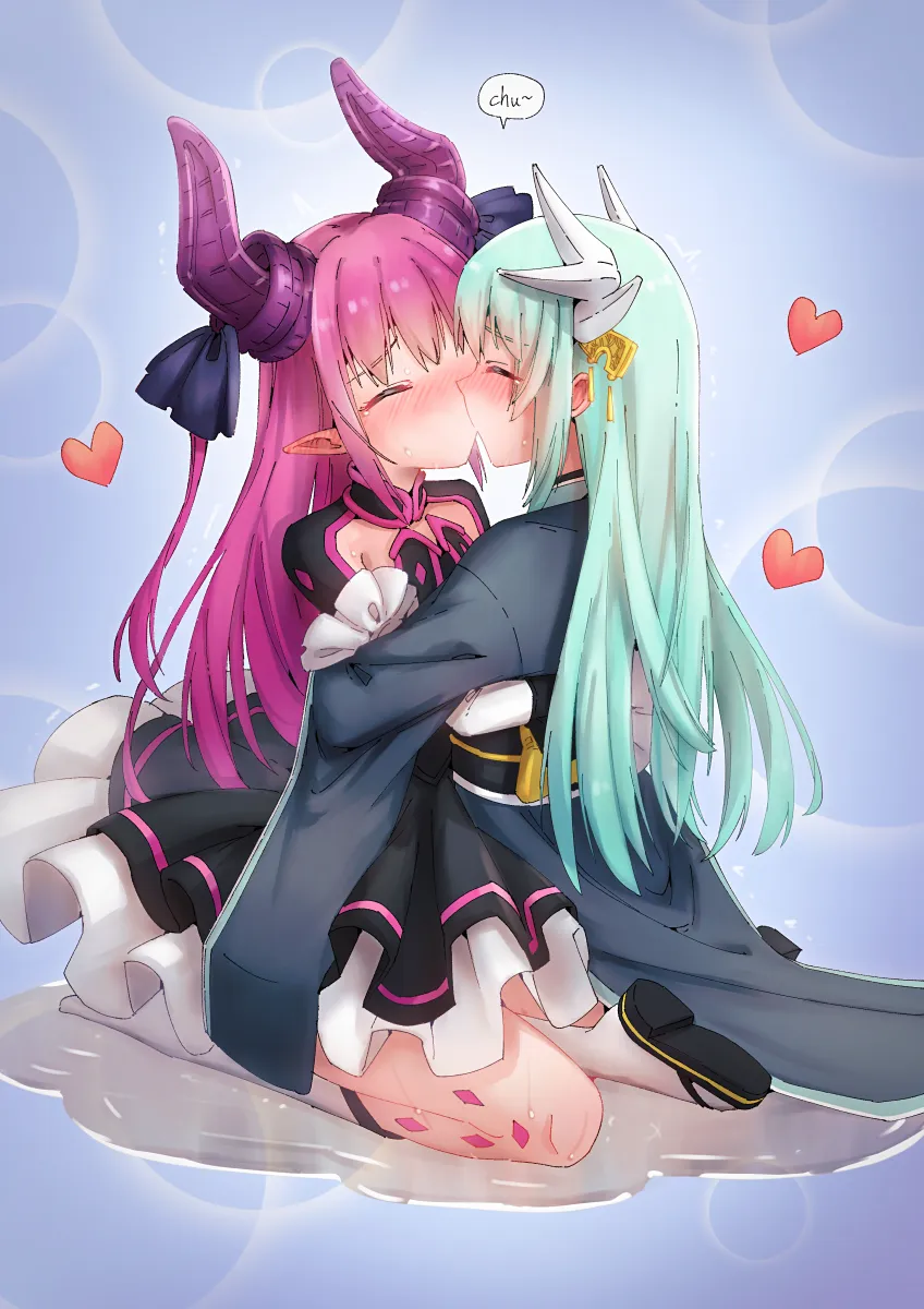 Elizabeth Bathory (Fate), Kiyohime (Fate) by Rune (Dualhart)