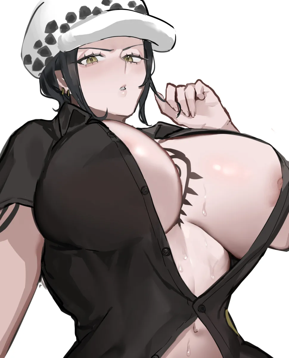 Trafalgar Law, Law-Chan by Moray Of Bone