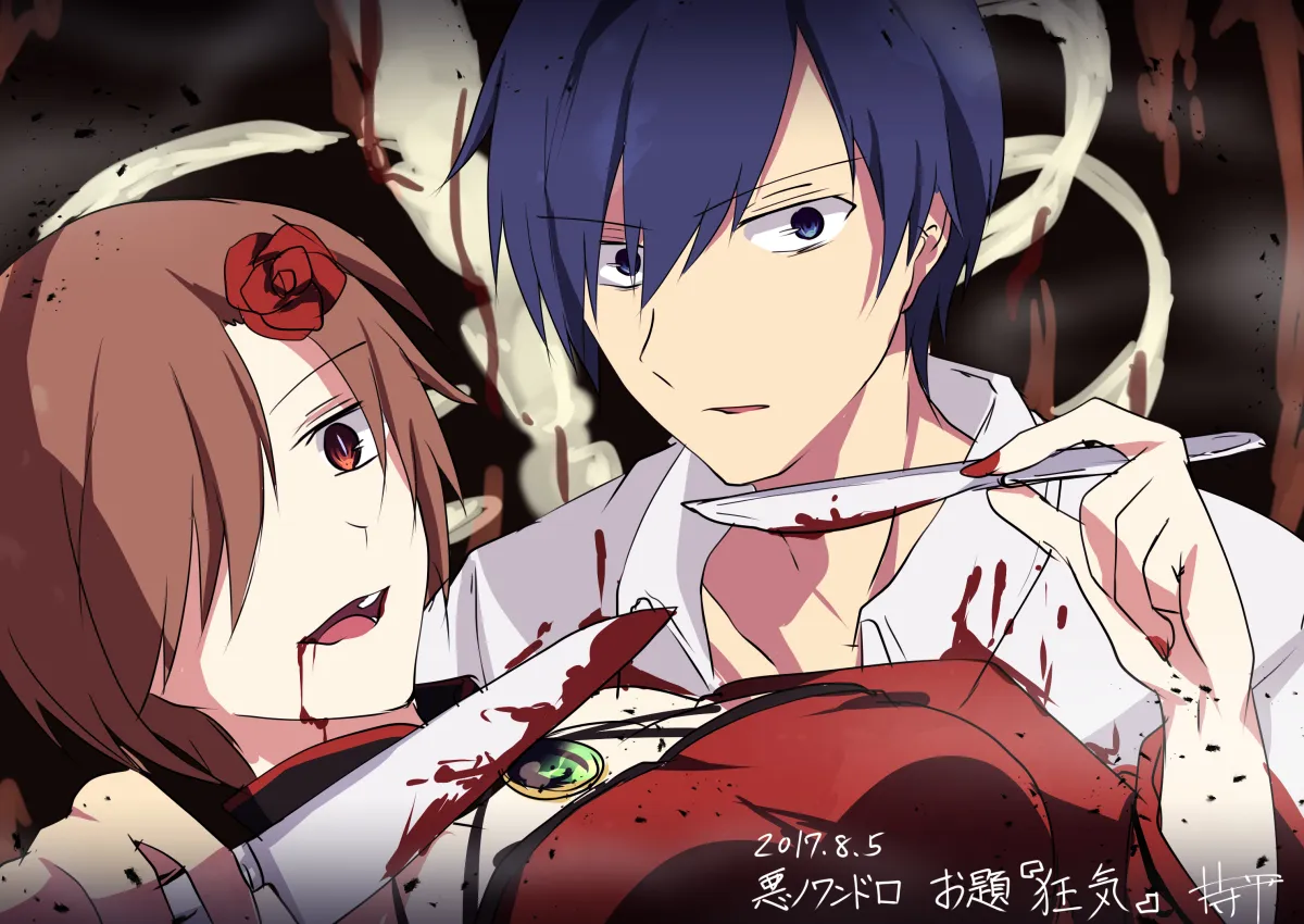 Kaito (Vocaloid), Meiko (Vocaloid) by Yuken 52