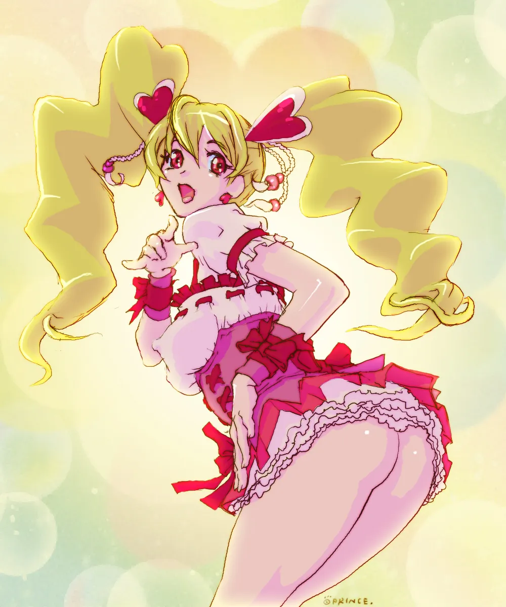 Momozono Love, Cure Peach by Oprince