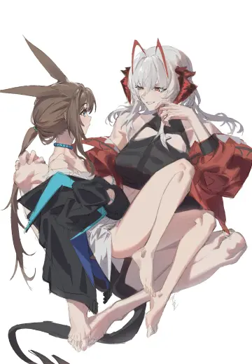 Amiya (Arknights) rule 34