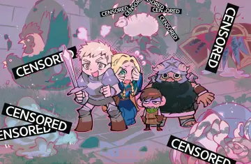 Senshi (Dungeon Meshi) rule 34