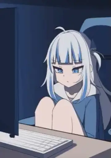 Blue Hoodie
