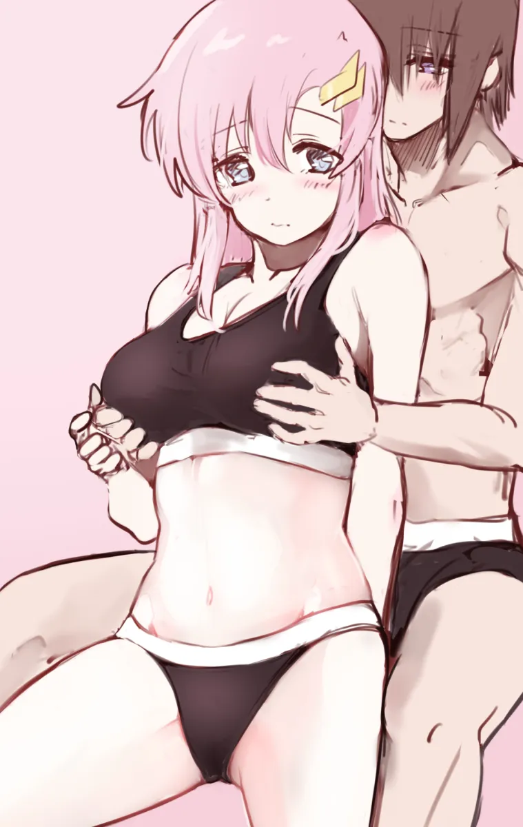 Lacus Clyne, Kira Yamato by Soshiki