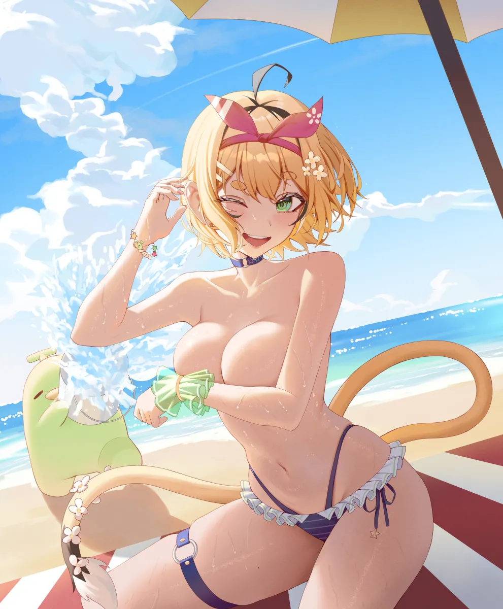 Dooby, Dooby (Summer) by Yubbiidraw