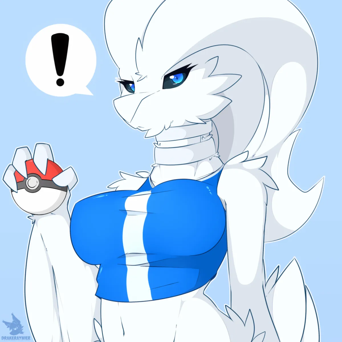 Reshiram by Drakeraynier