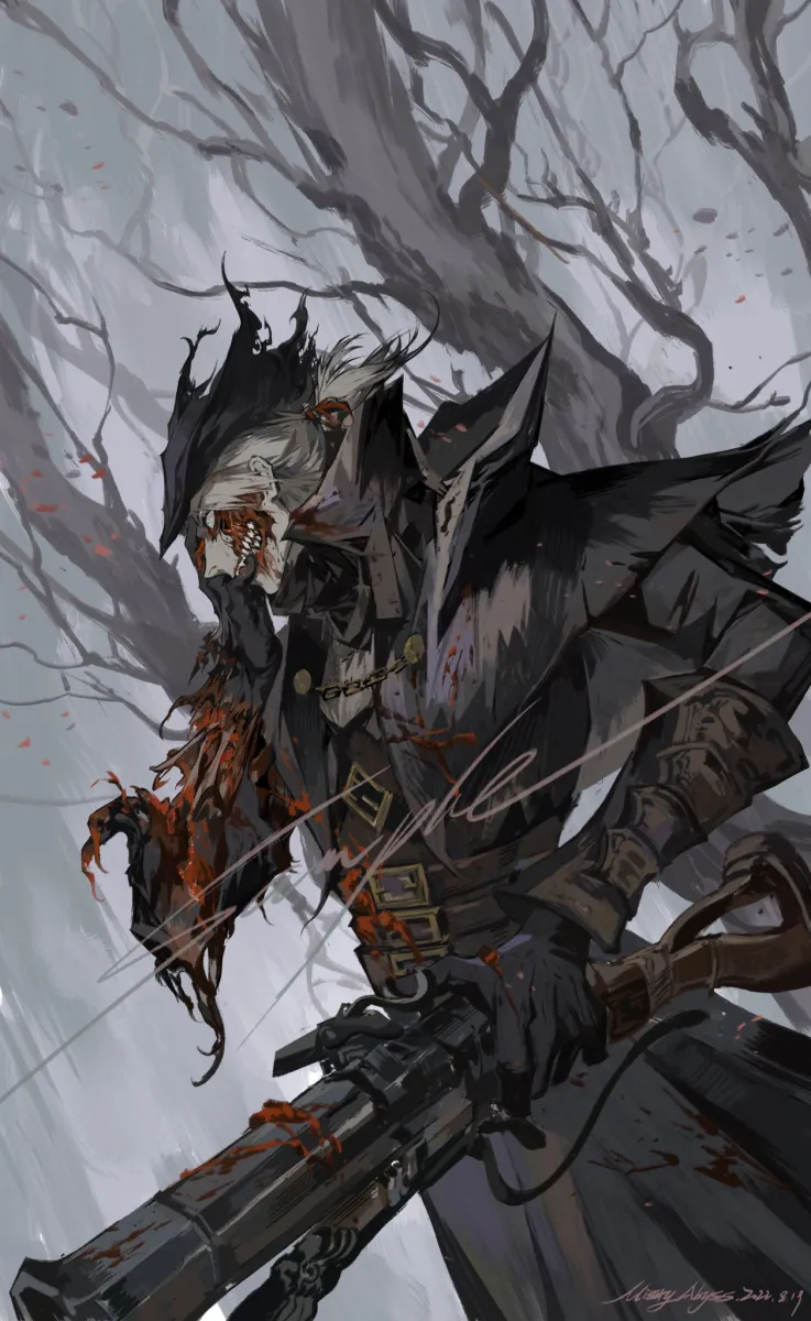 Hunter (Bloodborne) by Mistyabyss