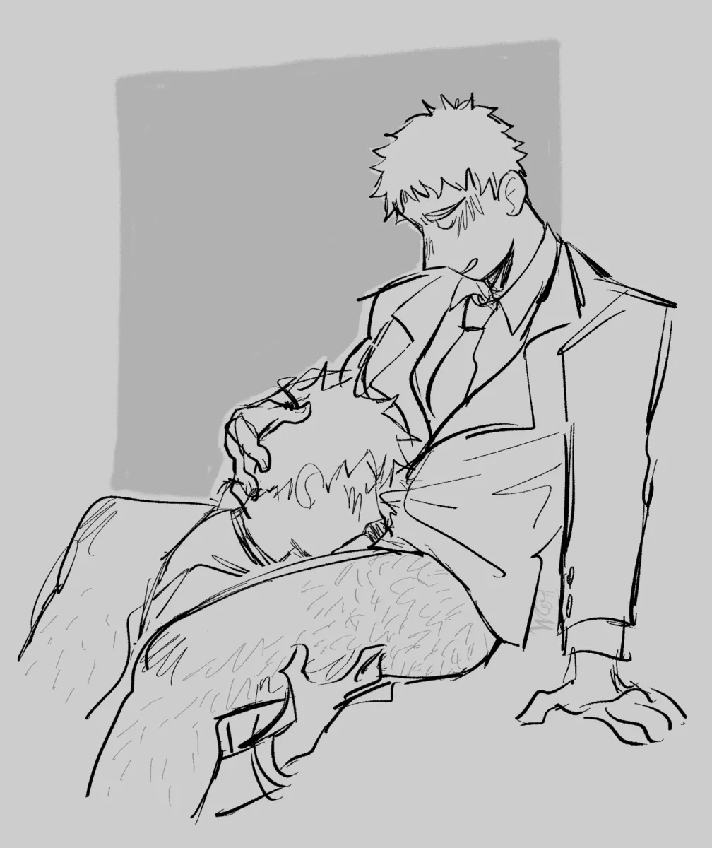 Reigen Arataka, Serizawa Katsuya by Kelly (Spicecreature)
