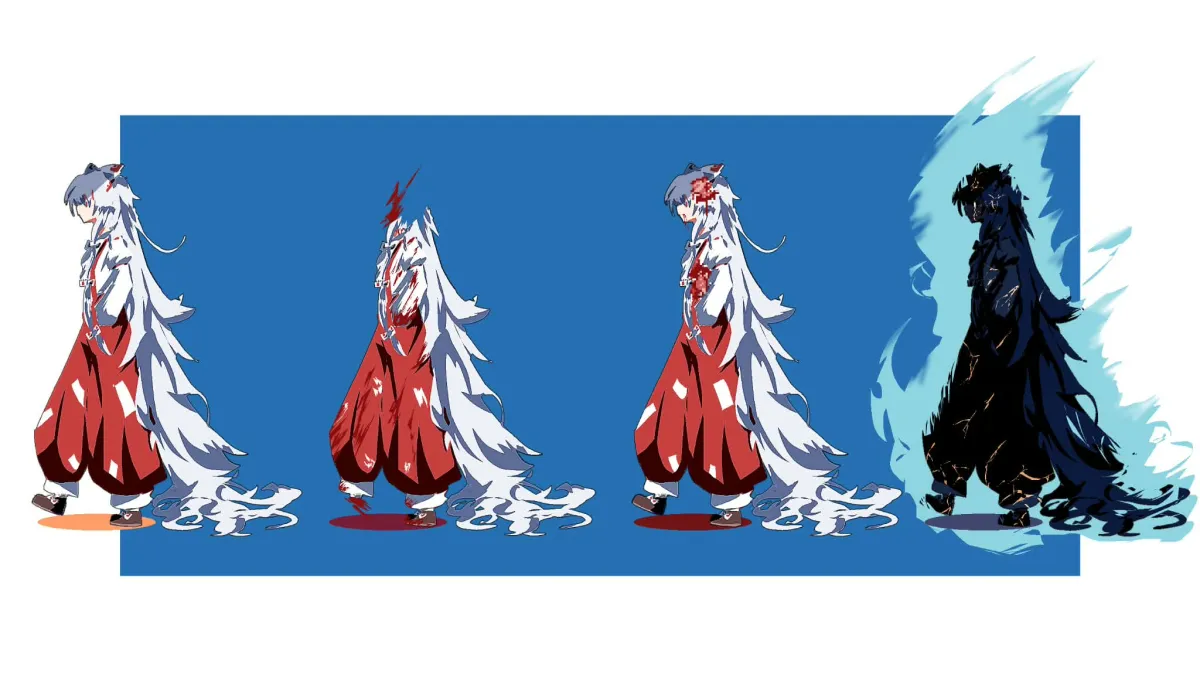 Fujiwara No Mokou by 6Chimomai
