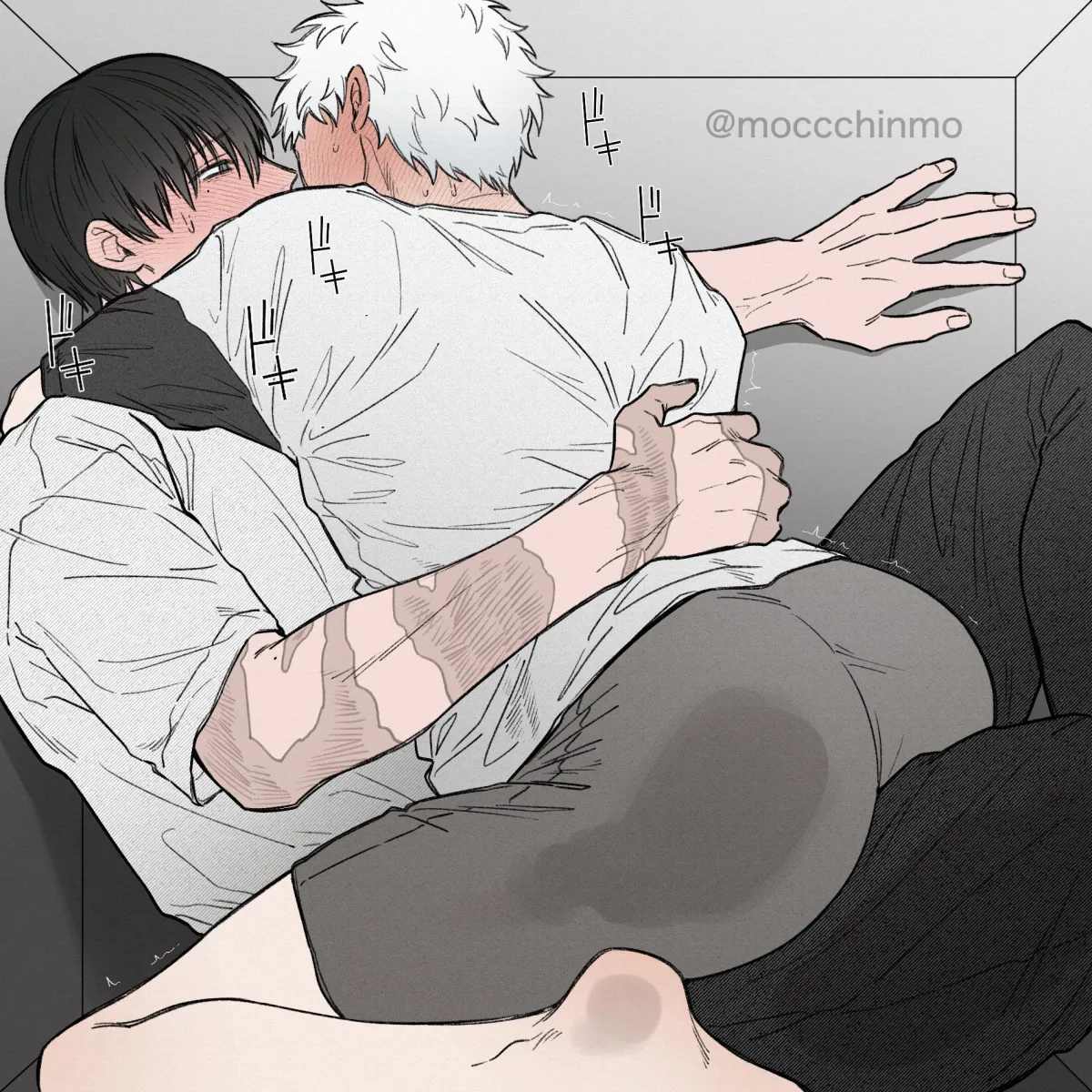 Indou Hikaru, Tsujinaka Yoshiki by Moccchinmo