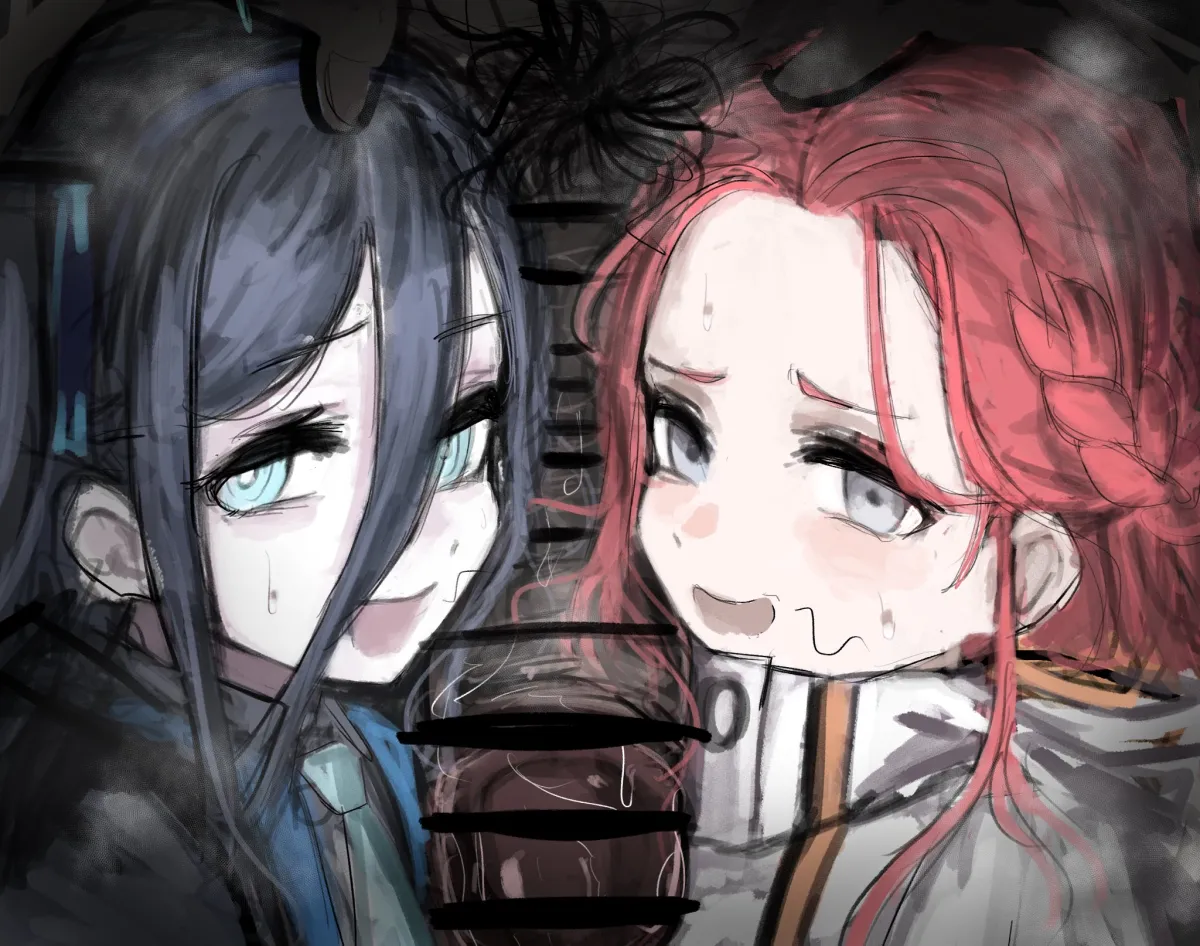 Aris (Blue Archive), Yuzu (Blue Archive) by Maabo Harusame