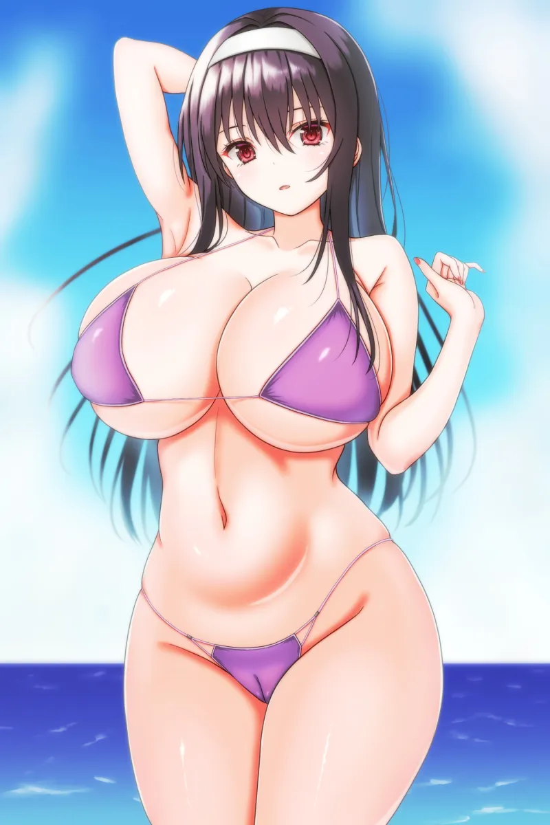 Kasumigaoka Utaha by Nabeshiita (Atsuryoku Nabe)