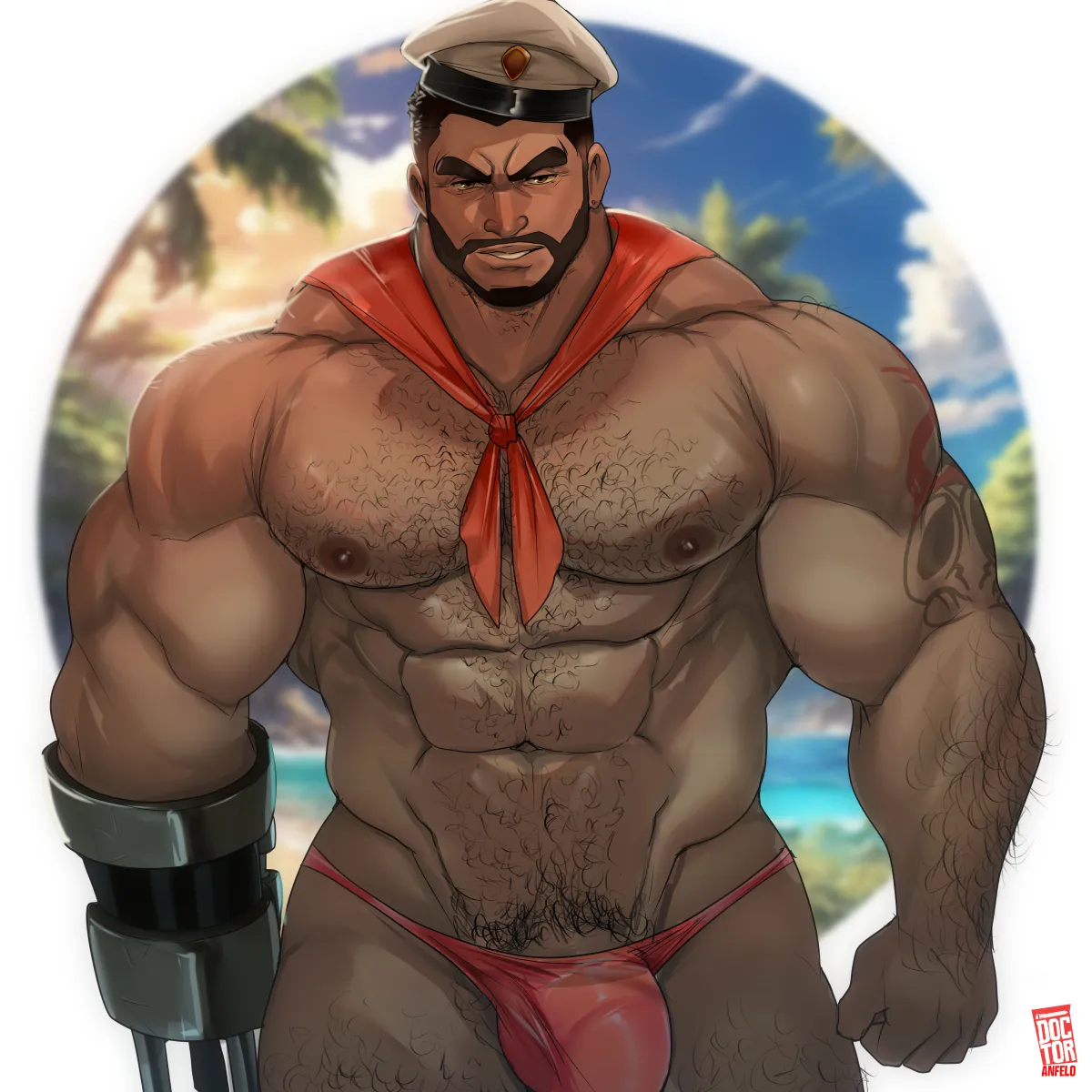 Barret Wallace, Barret Wallace (Junon Naval Crew) by Doctor Anfelo