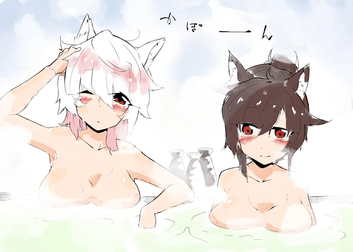 Inubashiri Momiji, Imaizumi Kagerou by Koma Kitsune (Kururito)