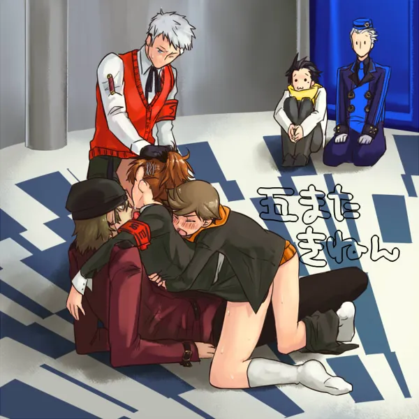 Shiomi Kotone, Sanada Akihiko by T (Ttkxxx)