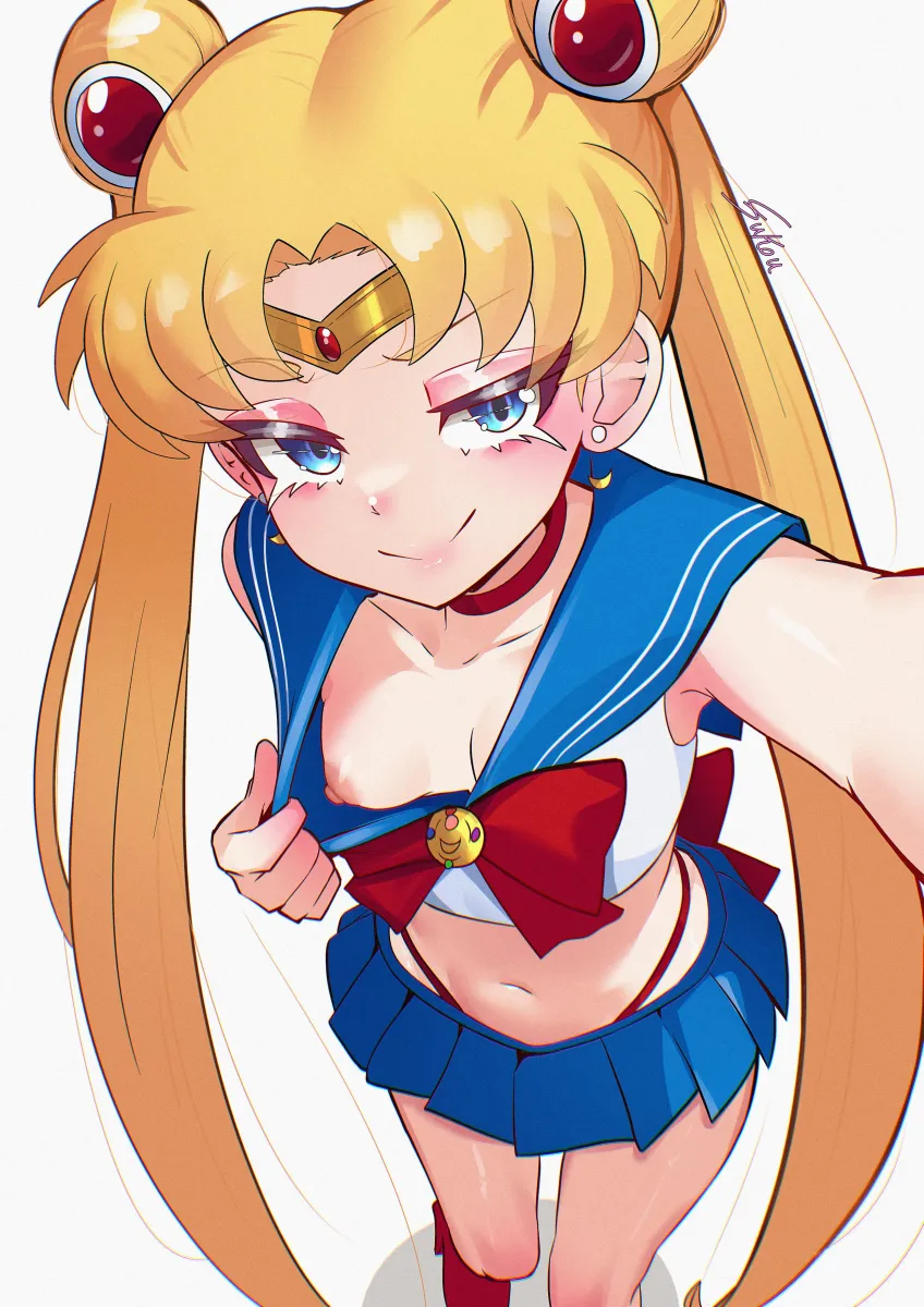 Tsukino Usagi, Sailor Moon by Fukou