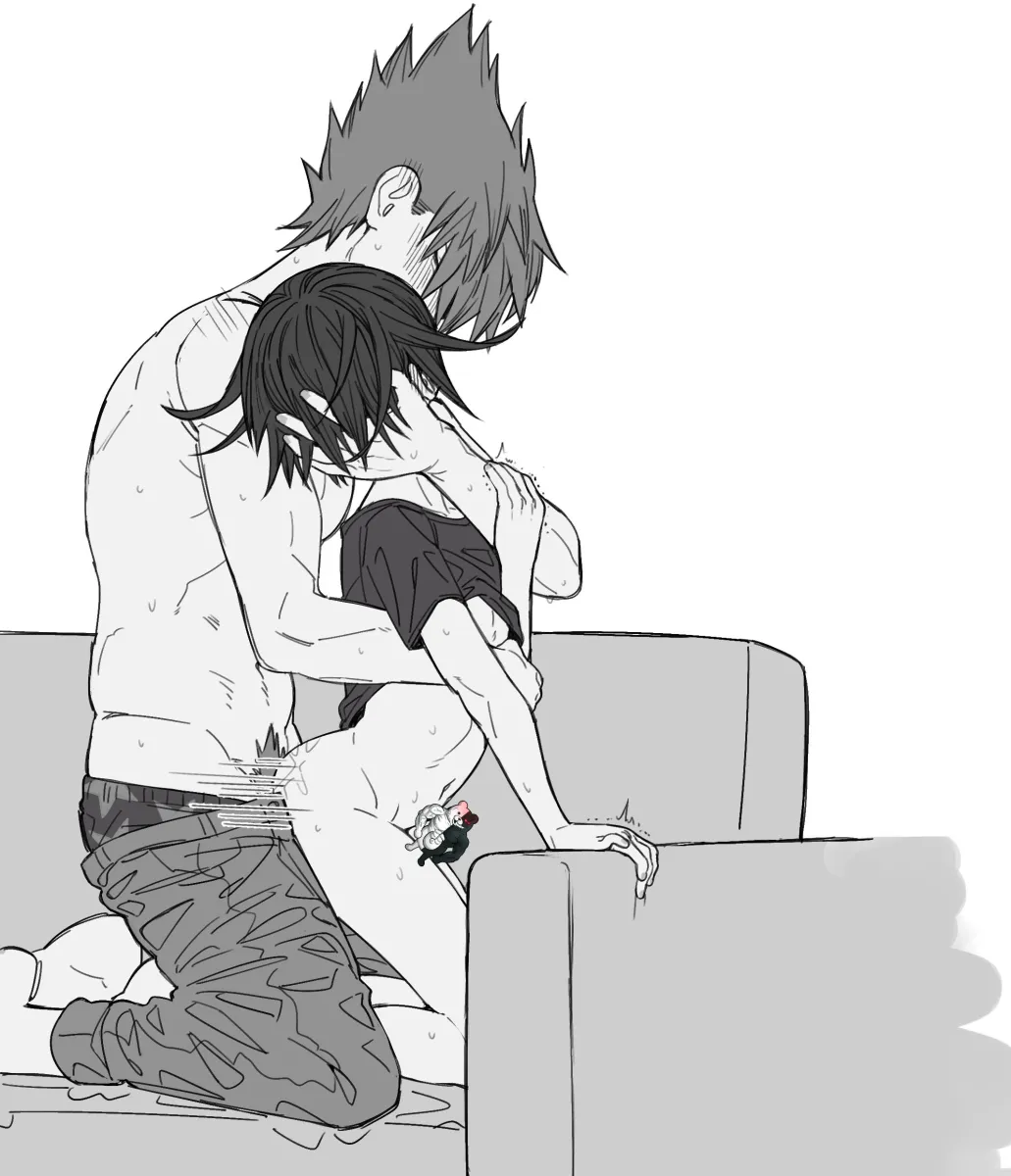 Oma Kokichi, Momota Kaito by Miri (Bossu Osu)
