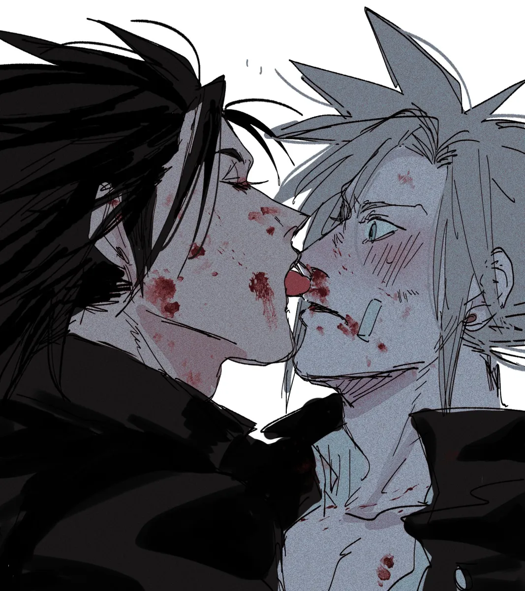 Cloud Strife, Zack Fair by Ht8207