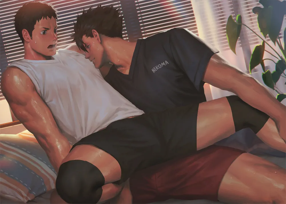 Kuroo Tetsurou, Sawamura Daichi by Penguin Frontier